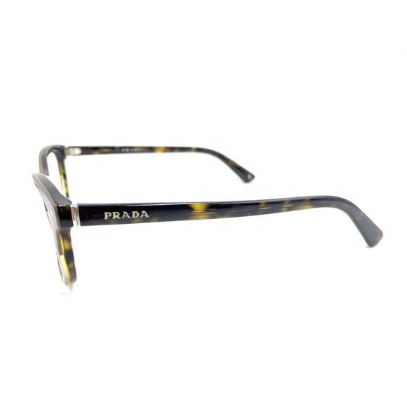 Prada VPR Gray Brown Tortoise Cat Eye Eyeglasses Frames 51-17 140 Italy Designer - Picture 7 of 12